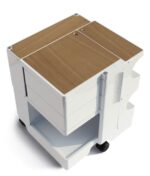 Boby rolcontainer met 2 draaibare laden "Hulshoff Design"