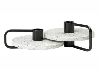 Castea Terazzo kaarsenstandaard set/2 "Blomus"
