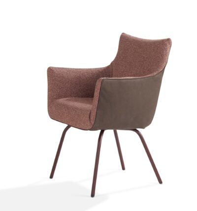 Chief Low eetkamerstoel met armleuningen "Label"