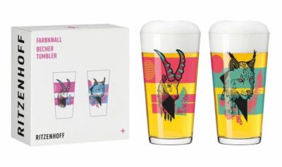 Farbknall glas set/2 "Ritzenhoff"