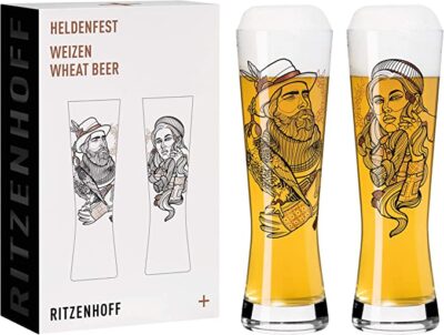 Heldenfest witbierglas set/2 "Ritzenhoff"
