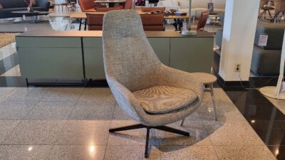 Sparkle Two draaifauteuil met hoge rug "Pode"