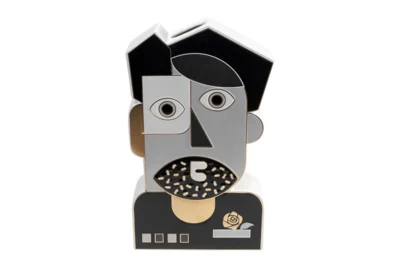 Abstract Gentlemen vaas "Hulshoff Design"