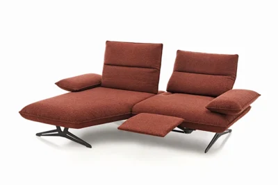 Caio hoekbank met verstelbare rug- en armleuningen "Hulshoff Design"