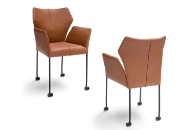 Fly eetkamerstoel met armleuningen "Bree's New World"